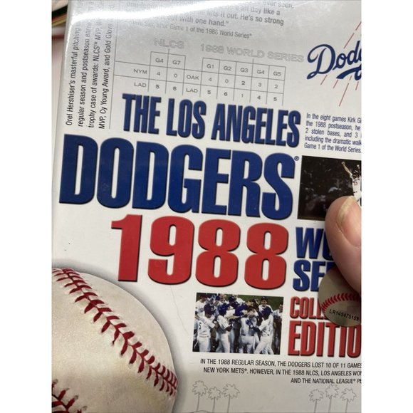 Los Angeles Dodgers 1988 World Series Collector's Edition 7 disc DVD Brand New - Picture 12 of 12